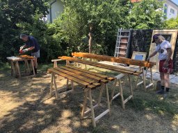 Errichtungs Vereinshaus 06-07/2019