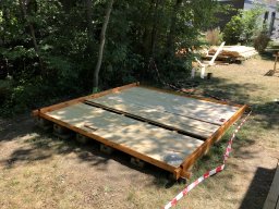 Errichtungs Vereinshaus 06-07/2019