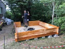 Errichtungs Vereinshaus 06-07/2019