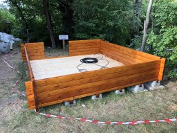 Errichtungs Vereinshaus 06-07/2019