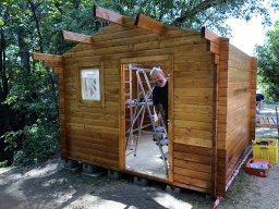 Errichtungs Vereinshaus 06-07/2019