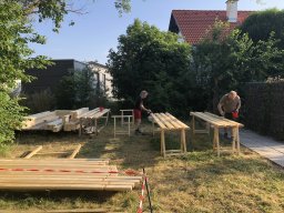 Errichtungs Vereinshaus 06-07/2019
