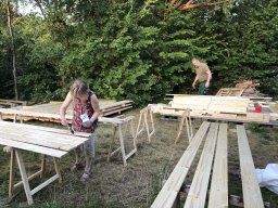 Errichtungs Vereinshaus 06-07/2019
